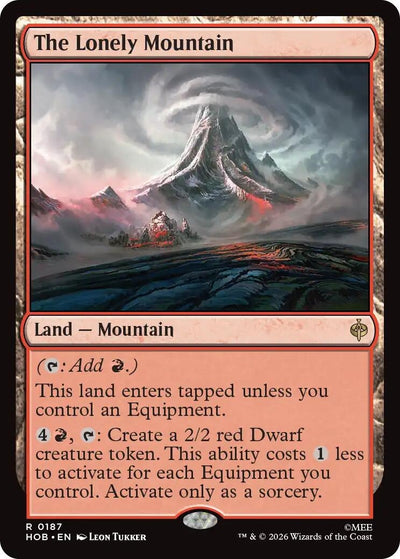 The Lonely Mountain (187) (The Hobbit) (HOB)