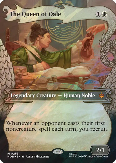 The Queen of Dale (Showcase) (Surge Foil) (253) (The Hobbit) (Foil) (HOB)