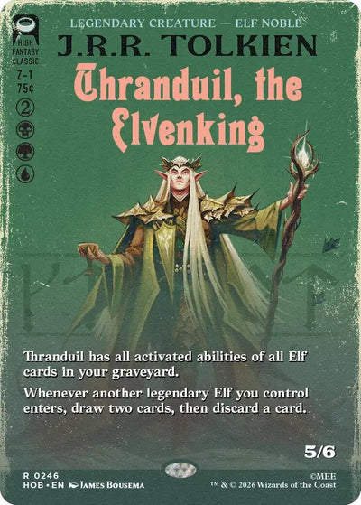 Thranduil, the Elvenking (Borderless) (246) (The Hobbit) (HOB)
