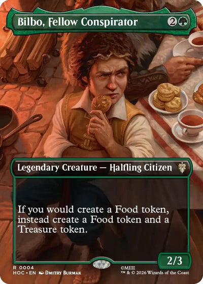 Bilbo, Fellow Conspirator (Borderless) (4) (The Hobbit: Eternal-Legal) (HOC)