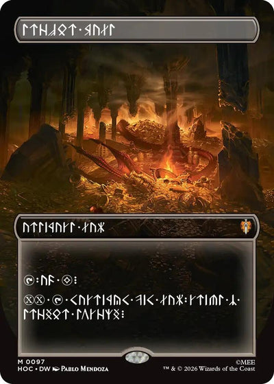 Treasure Vault (Borderless) (Dwarvish) (97) (The Hobbit: Eternal-Legal) (HOC)