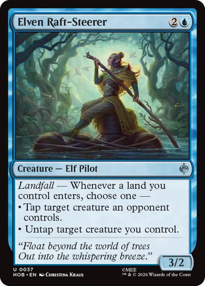 Elven Raft-Steerer (37) (The Hobbit) (Foil)