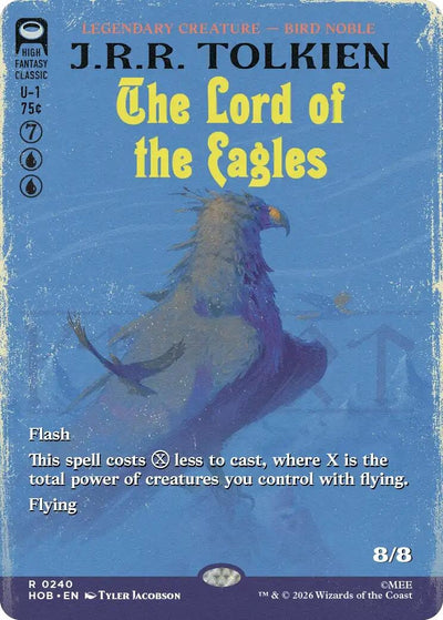 The Lord of the Eagles (Borderless) (240) (The Hobbit) (HOB)