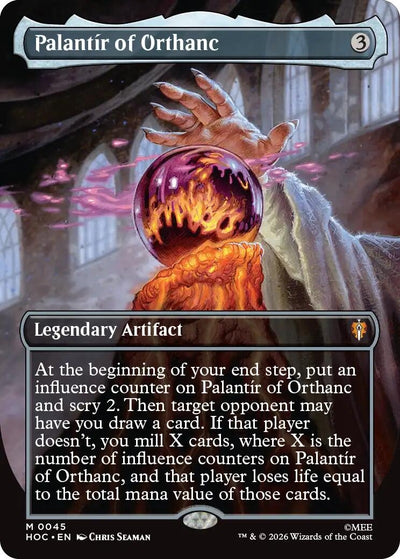 Palantir of Orthanc (Borderless) (45) (The Hobbit: Eternal-Legal) (HOC)