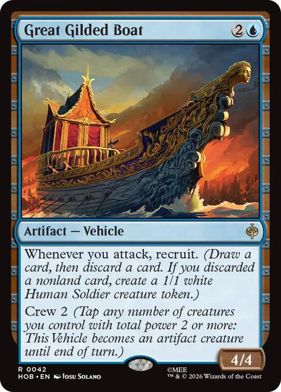 Great Gilded Boat (42) (The Hobbit) (HOB)