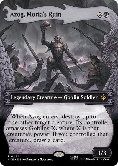 Azog, Moria's Ruin (Showcase) (222) (The Hobbit) (HOB)