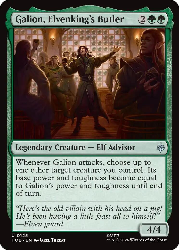 Galion, Elvenking's Butler (125) (The Hobbit)