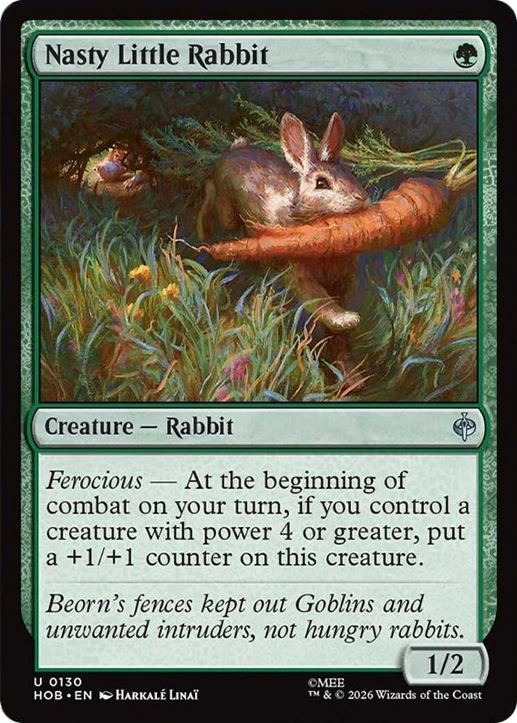Nasty Little Rabbit (130) (The Hobbit) (Foil)