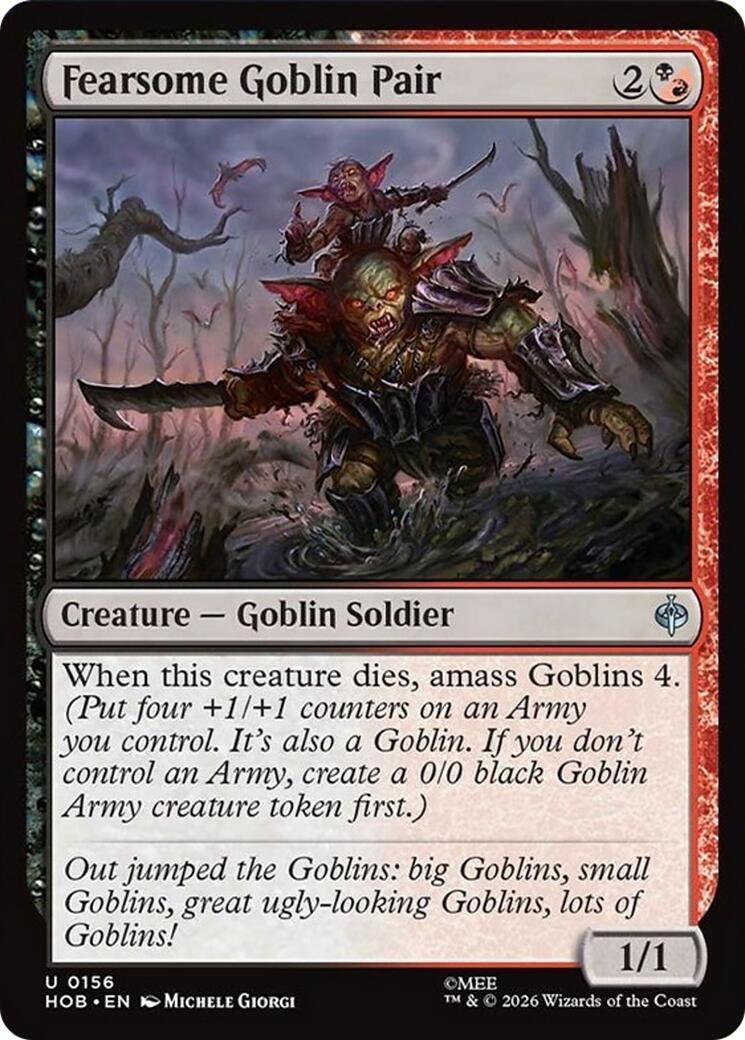 Fearsome Goblin Pair (156) (The Hobbit)