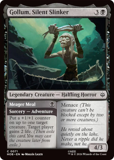 Gollum, Silent Slinker (71) (The Hobbit)