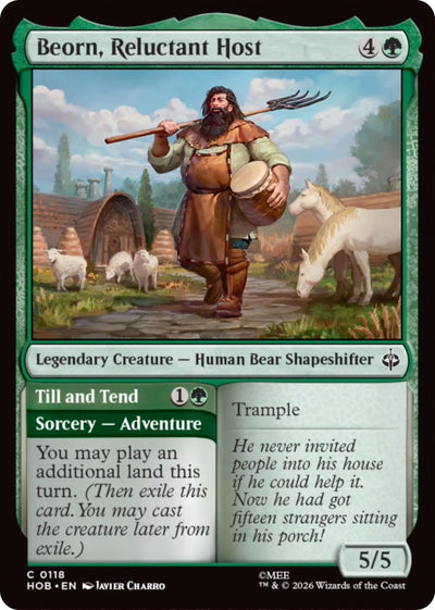 Beorn, Reluctant Host (118) (The Hobbit)