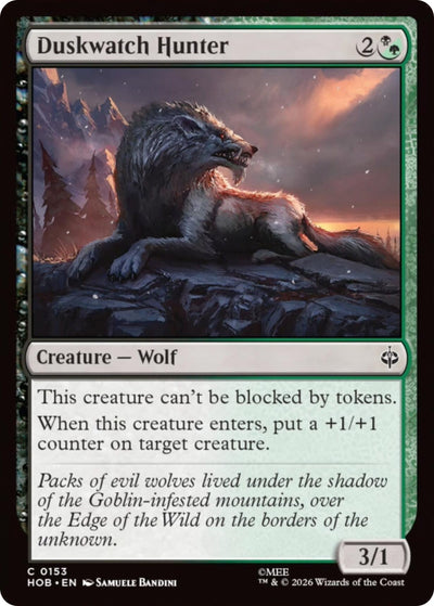 Duskwatch Hunter (153) (The Hobbit) (Foil)