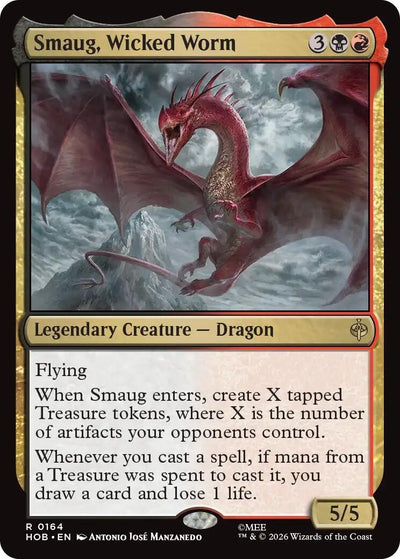Smaug, Wicked Worm (164) (The Hobbit)