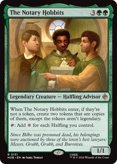 The Notary Hobbits (131) (The Hobbit)