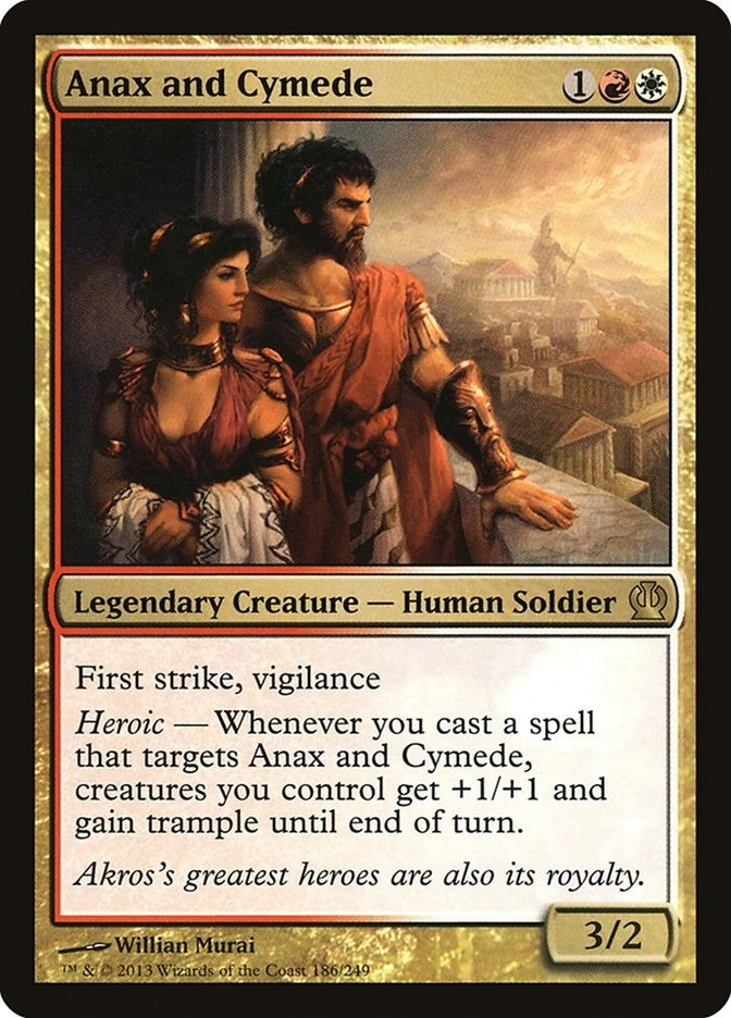 Anax and Cymede (186) (Theros)