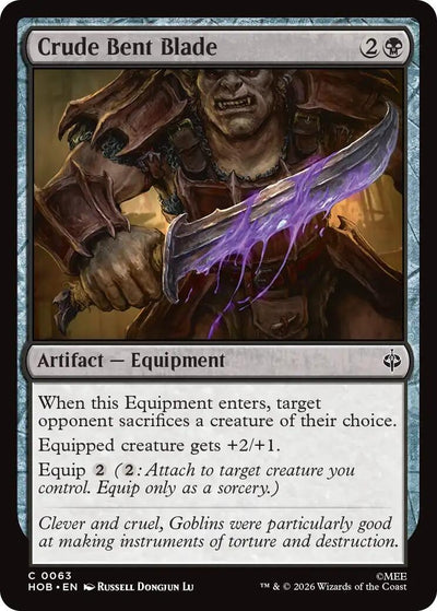 Crude Bent Blade (63) (The Hobbit) (Foil)