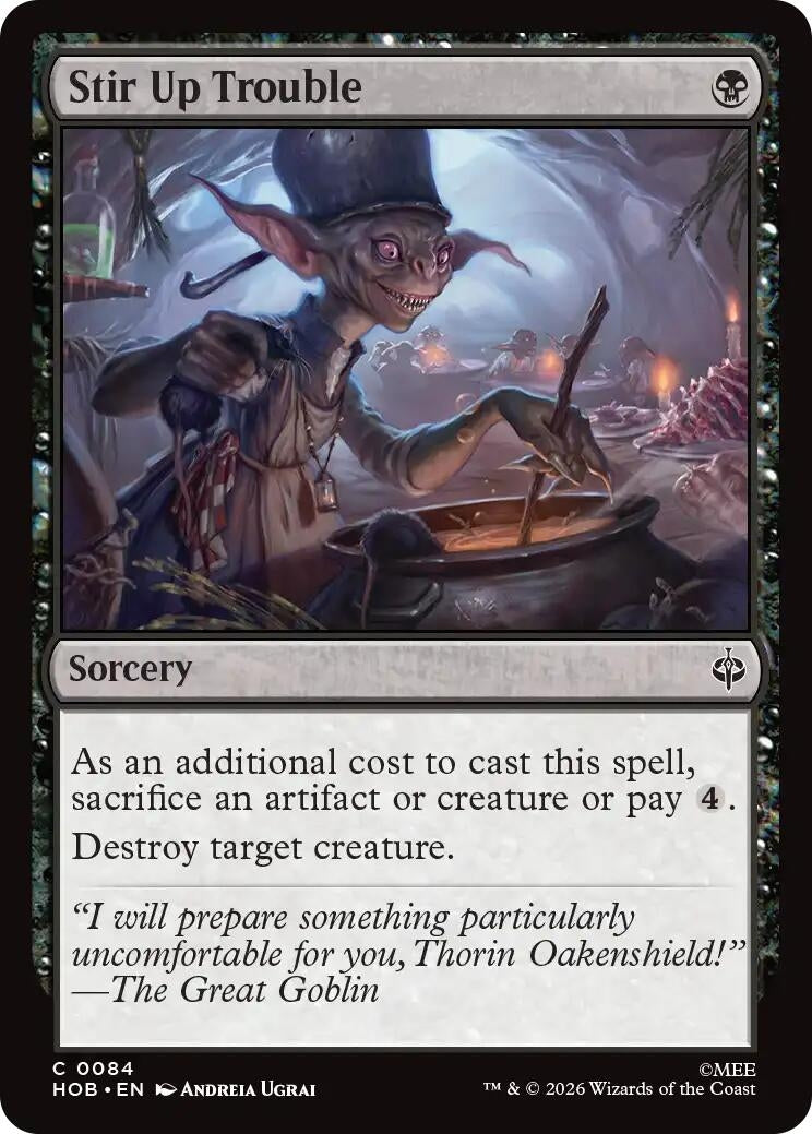 Stir Up Trouble (84) (The Hobbit) (Foil)