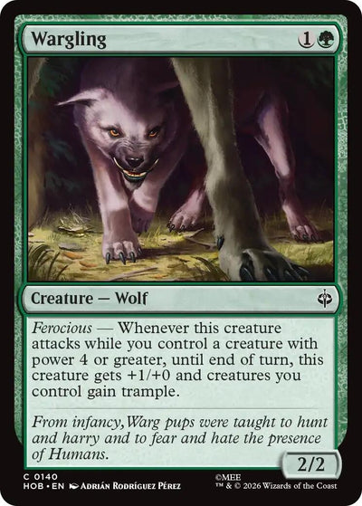 Wargling (140) (The Hobbit) (Foil)