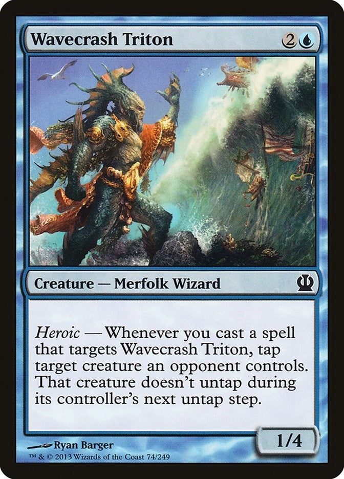 Wavecrash Triton (74) (Theros)