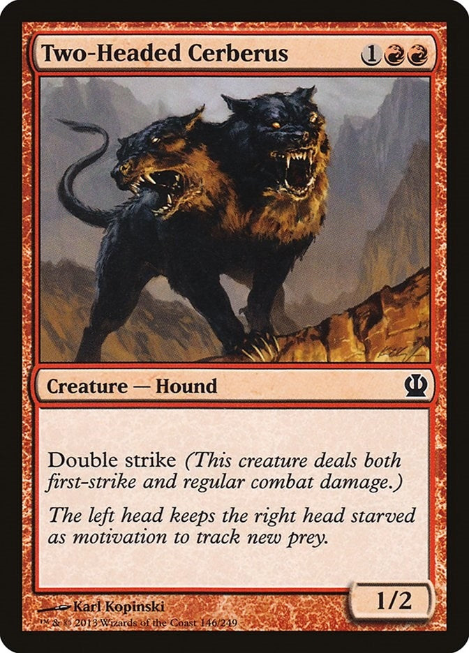Two-Headed Cerberus (146) (Theros)