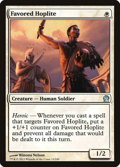 Favored Hoplite (13) (Theros)