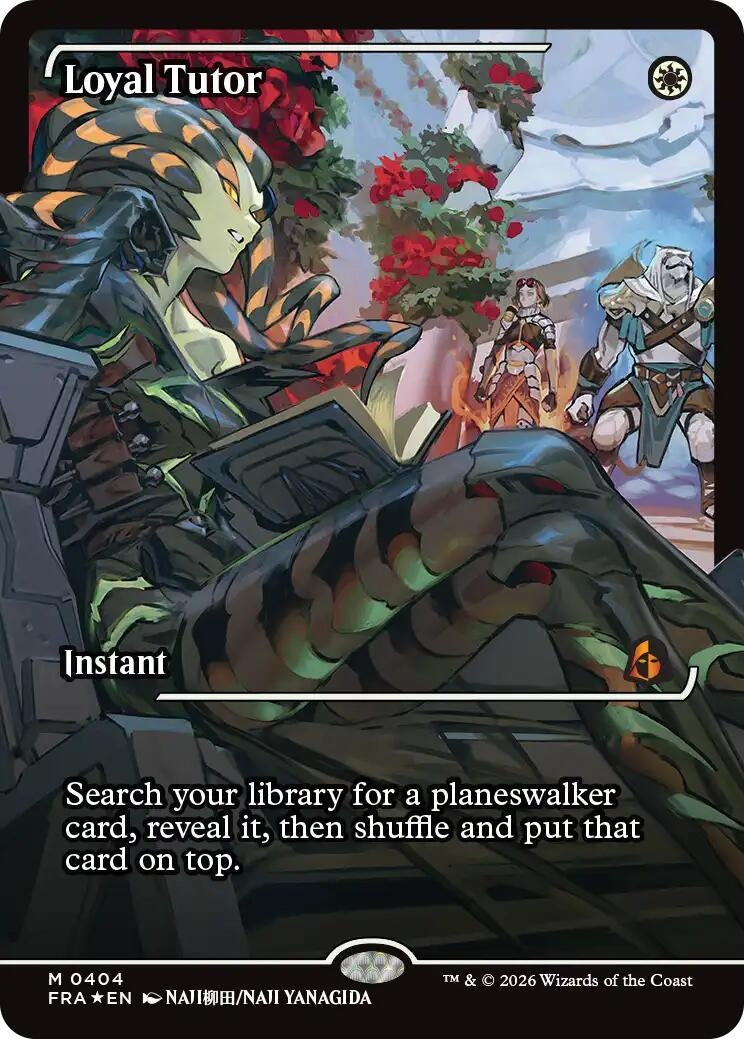 Image for Loyal Tutor (Showcase) (404) (Reality Fracture) (Foil) (FRA) - Magic: The Gathering