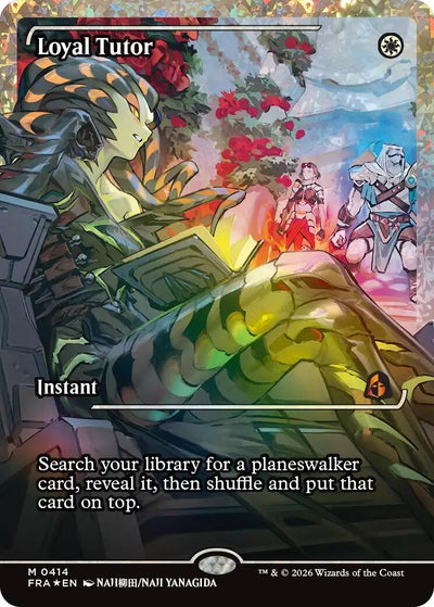 Loyal Tutor (Showcase) (Fracture Foil) (414) (Reality Fracture) (Foil) (FRA)