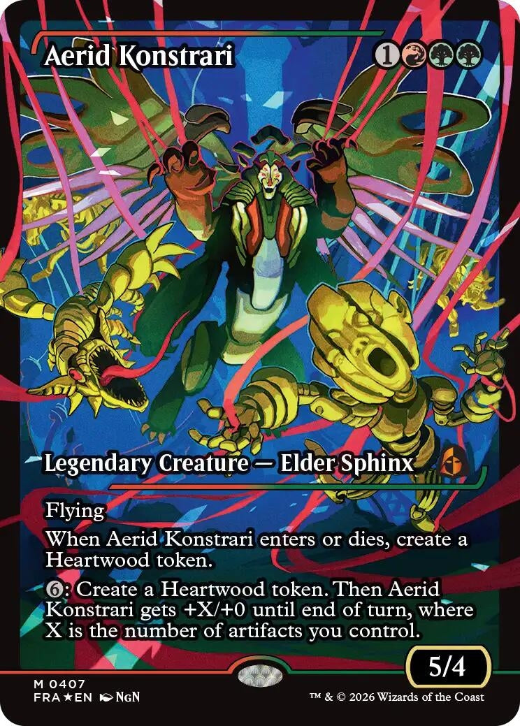 Image for Aerid Konstrari (Showcase) (0407) (407) (Reality Fracture) (Foil) (FRA) - Magic: The Gathering