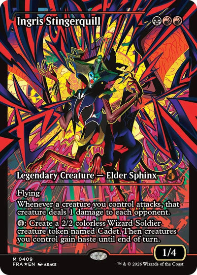 Ingris Stingerquill (Showcase) (0409) (409) (Reality Fracture) (Foil) (FRA)