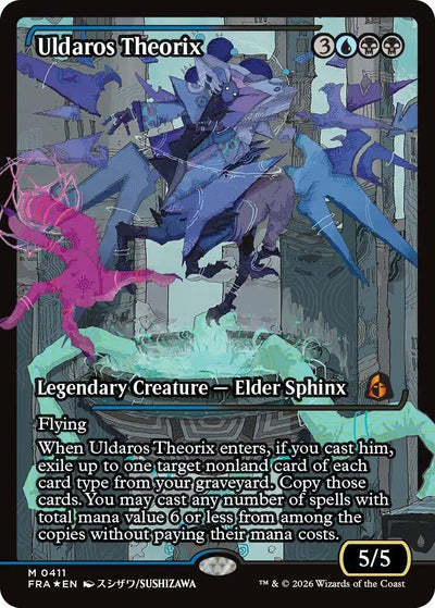 Uldaros Theorix (Showcase) (0411) (411) (Reality Fracture) (Foil) (FRA)