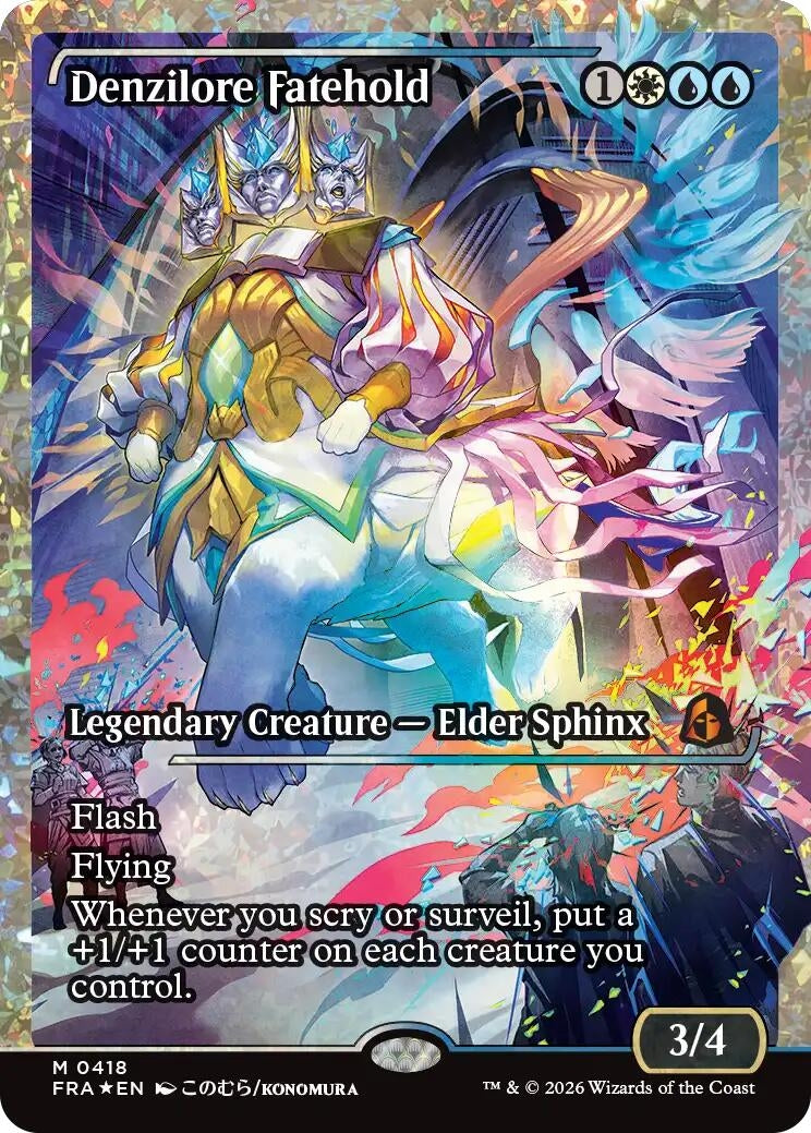 Image for Denzilore Fatehold (Showcase) (Fracture Foil) (0418) (418) (Reality Fracture) (Foil) (FRA) - Magic: The Gathering