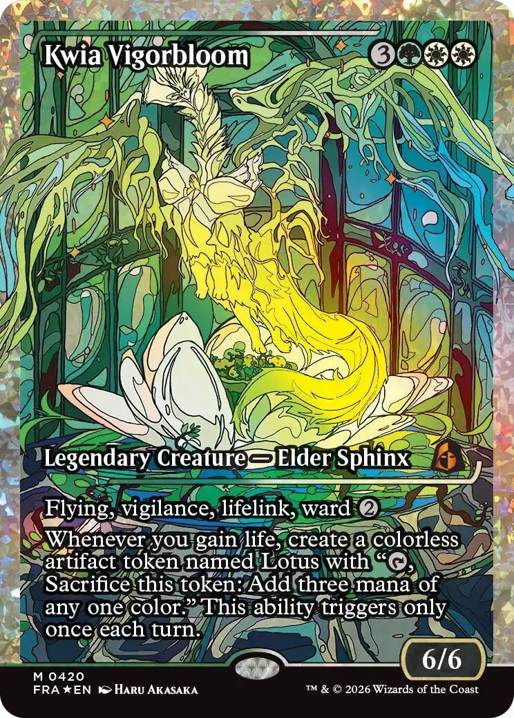Image for Kwia Vigorbloom (Showcase) (Fracture Foil) (0420) (420) (Reality Fracture) (Foil) (FRA) - Magic: The Gathering