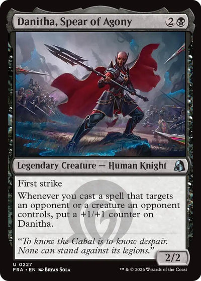 Danitha, Spear of Agony (227) (Reality Fracture) (FRA)