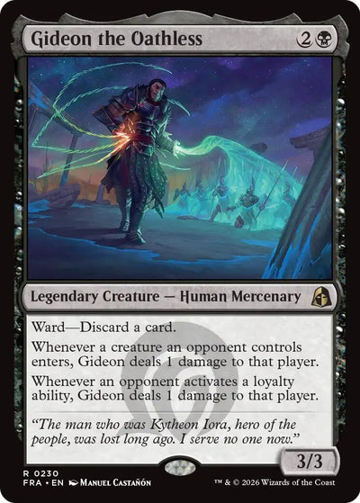 Gideon the Oathless (230) (Reality Fracture) (FRA)