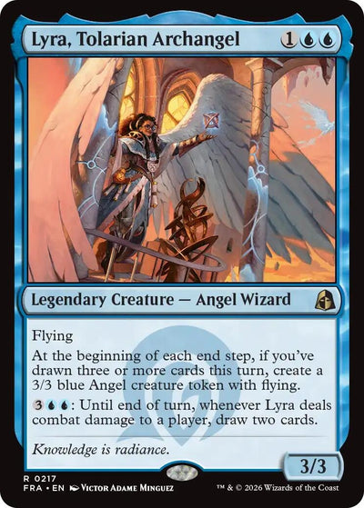 Lyra, Tolarian Archangel (217) (Reality Fracture) (FRA)
