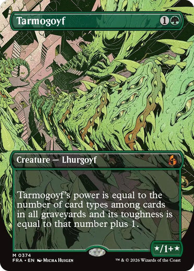Tarmogoyf (Borderless) (374) (Reality Fracture) (FRA)