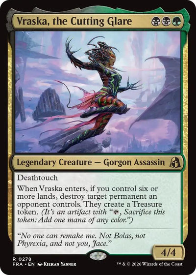 Vraska, the Cutting Glare (278) (Reality Fracture) (FRA)
