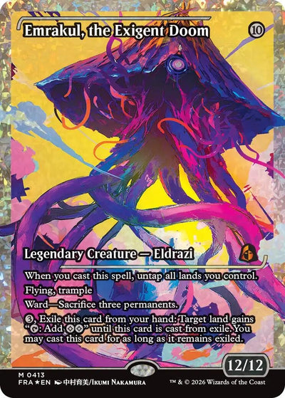 Emrakul, the Exigent Doom (Showcase) (Fracture Foil) (413) (Reality Fracture) (Foil) (FRA)