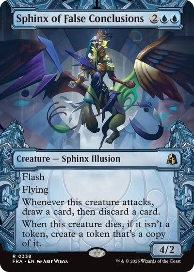 Sphinx of False Conclusions (Showcase) (338) (Reality Fracture) (FRA)