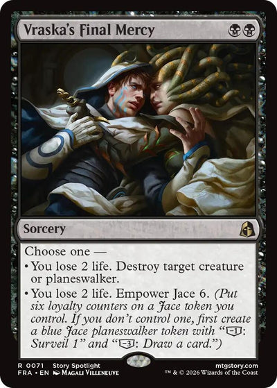 Vraska's Final Mercy (71) (Reality Fracture) (FRA)