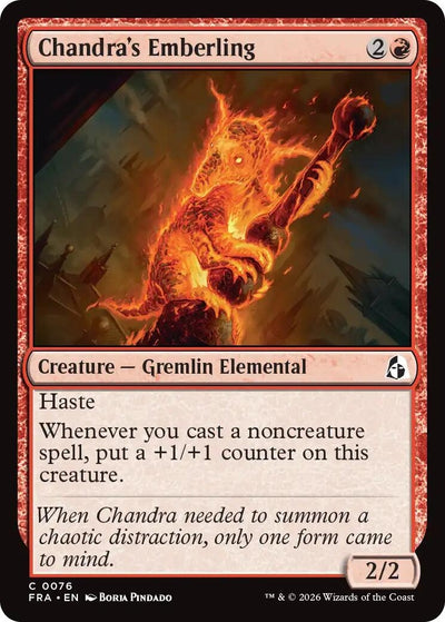 Chandra's Emberling (76) (Reality Fracture) (FRA)