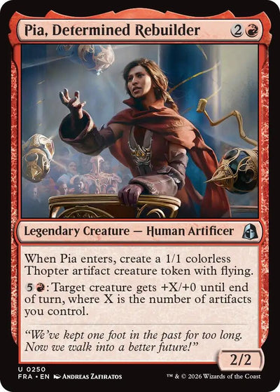 Pia, Determined Rebuilder (250) (Reality Fracture) (FRA)