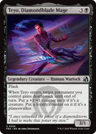 Teyo, Diamondblade Mage (236) (Reality Fracture) (FRA)