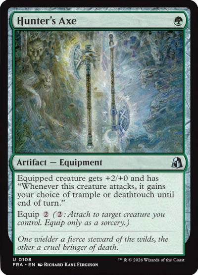 Hunter's Axe (108) (Reality Fracture) (FRA)