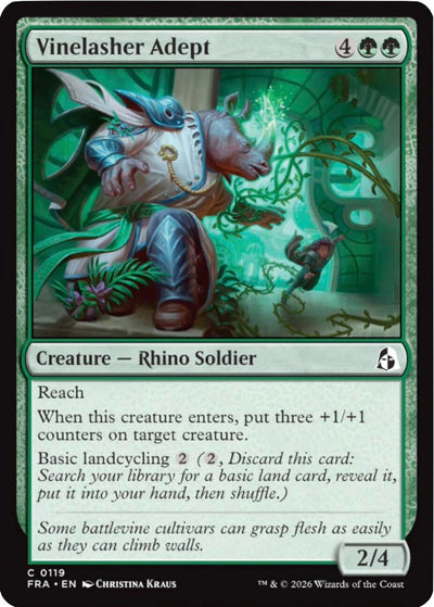 Vinelasher Adept (119) (Reality Fracture) (FRA)