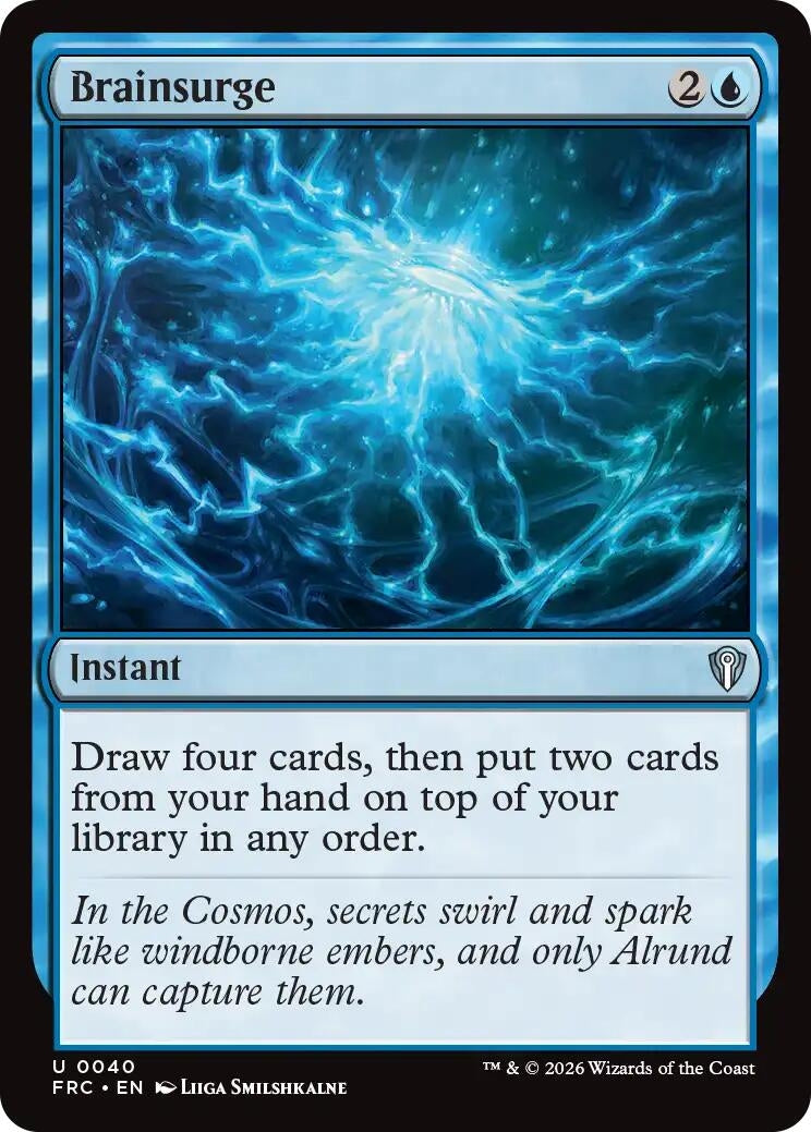 Image for Brainsurge (40) (Commander: Reality Fracture) - Magic: The Gathering