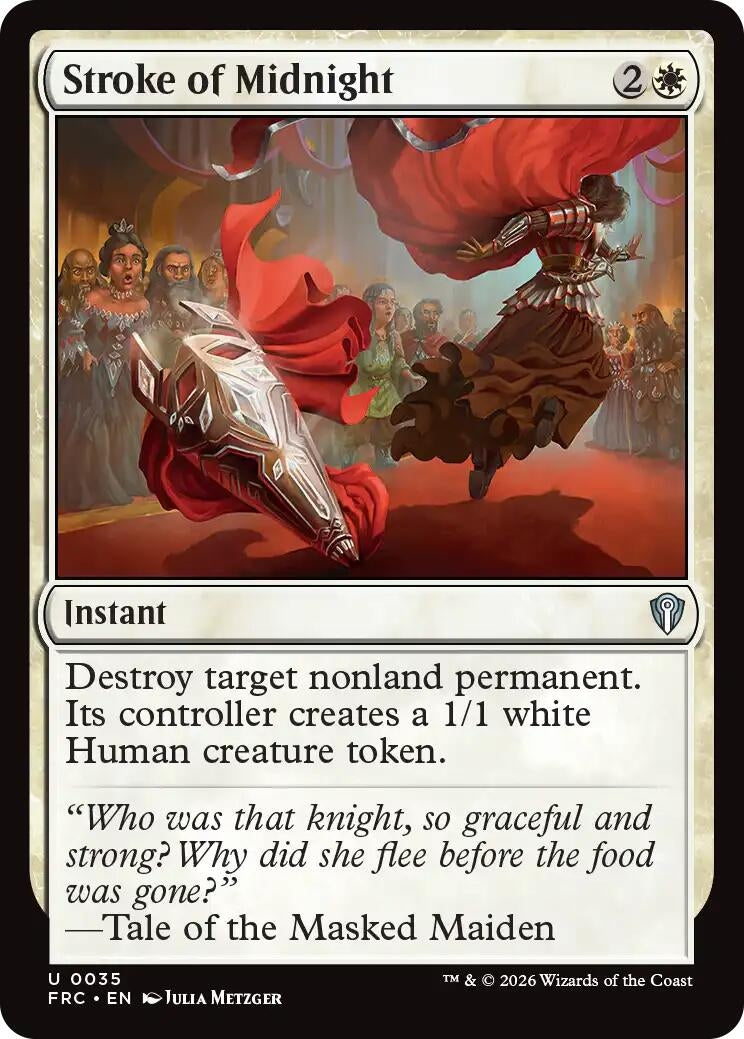 Image for Stroke of Midnight (35) (Commander: Reality Fracture) - Magic: The Gathering