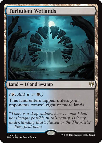 Turbulent Wetlands (18) (Commander: Reality Fracture)