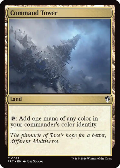 Command Tower (22) (Commander: Reality Fracture)