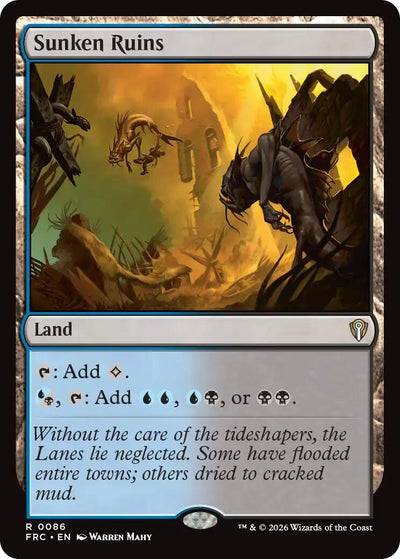 Sunken Ruins (86) (Commander: Reality Fracture)